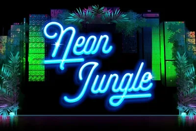 Machine à sous Neon Jungle — Iron Dog Studio